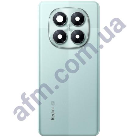 Задняя крышка Xiaomi Redmi Note 14 Pro 5G зелёная + стекло камеры