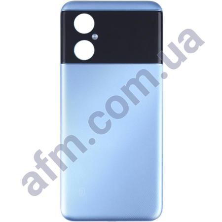 Задняя крышка Xiaomi Poco M4 5G Cool Blue синяя!