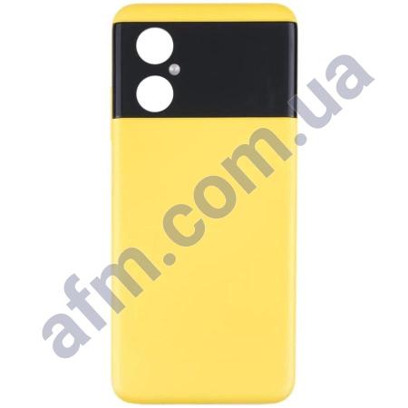 Задняя крышка Xiaomi Poco M4 5G Poco Yellow жёлтая!