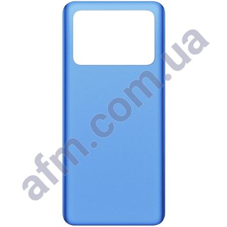 Задняя крышка Xiaomi Poco M4 Pro 4G голубая Cool Blue