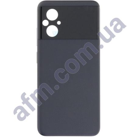 Задняя крышка Xiaomi Poco M5 чёрная