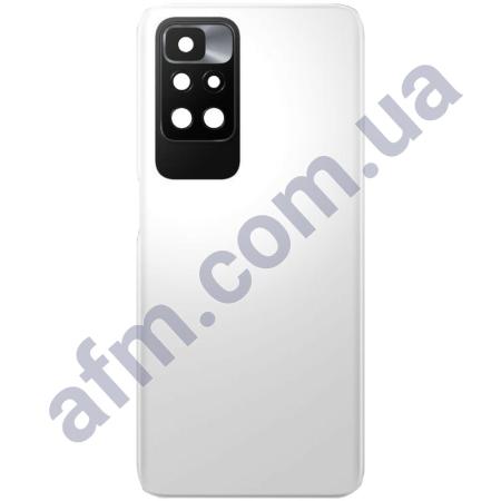 Задняя крышка Xiaomi Redmi 10/ Redmi 10 2022/ Redmi 10 Prime Pebble White белая + стекло камеры