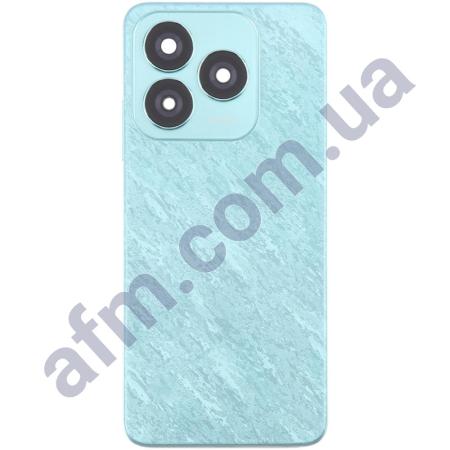 Задняя крышка ZTE Blade A75 4G зелёная + стекло камеры