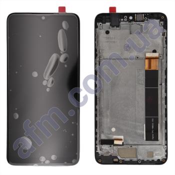 Дисплей Blackview A80/ A80s чорний + рамка