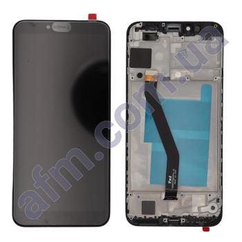 Дисплей Huawei Honor 7A Pro/ Honor 7C/ Enjoy 8e/ Y6 2018/ Y6 Prime 2018 чорний + рамка