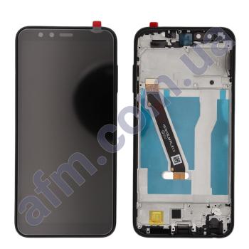 Дисплей Huawei Honor 9 Lite Dual Sim (LLD-L31) чорний + рамка