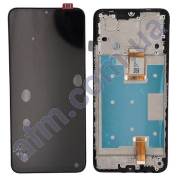 Дисплей Huawei Honor X7A чорний + рамка