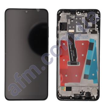 Дисплей Huawei P30 Lite (24MP)/ Nova 4e 2019 чёрный + рамка