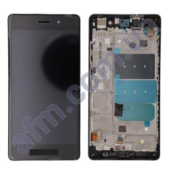 Дисплей Huawei P8 Lite (ALE L21) чорний + рамка!