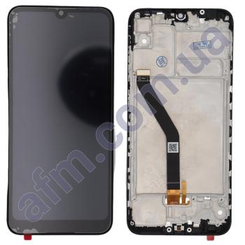 Дисплей Huawei Y6 2019/ Honor 8A/ Y6 Pro 2019/ Y6 Prime 2019 чорний + рамка