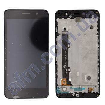 Дисплей Huawei Y6 Pro (TIT-U02/ TIT-AL00)/ Enjoy 5/ Honor Play 5X чорний + рамка!