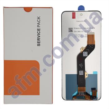 Дисплей Infinix Hot 30 Play (X6835B) чорний оригінал в упаковці