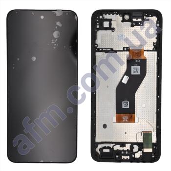 Дисплей Infinix Smart 10 Plus (X6725B) чорний + рамка