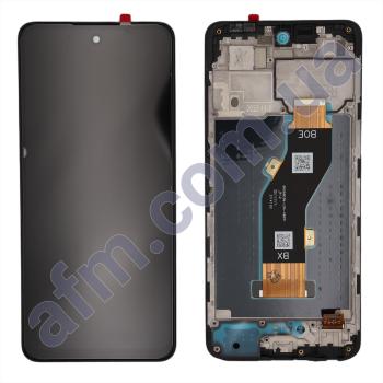 Дисплей Infinix Smart 8 Plus X6526 чорний + рамка