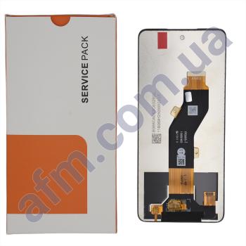 Дисплей Infinix Smart 8/ Smart 8 Plus (X6525) чорний оригінал в упаковці