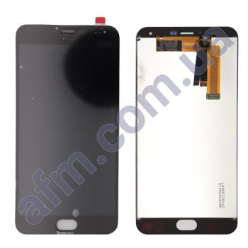 Дисплей Meizu M2 Note (M571) чорний (жёлтый шлейф)!