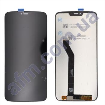 Дисплей Motorola XT1955 Moto G7 Power чорний (версия EU 154mm)