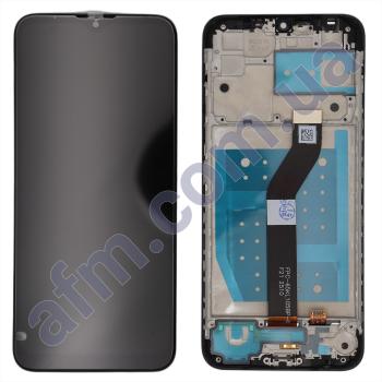 Дисплей Motorola XT2055 Moto G8 Power Lite чорний + рамка