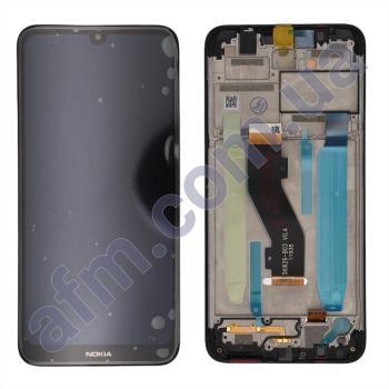 Дисплей Nokia 3.2 Dual Sim (TA-1156) чорний + рамка!