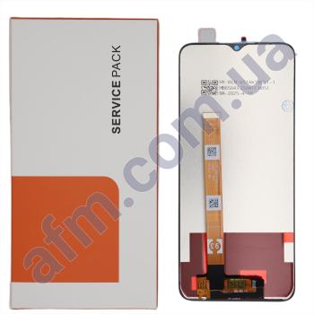 Дисплей Oppo A15 2020/ A15s/ A35/ Realme 7i (Global)/ C11/ C12/ C15 чорний оригінал в упаковці