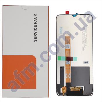 Дисплей Realme C11/ C12/ C15/ Narzo 30A чорний оригінал в упаковці