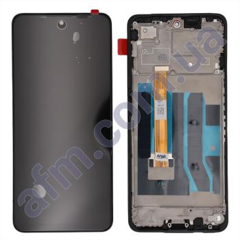 Дисплей Realme C75 4G чорний + рамка