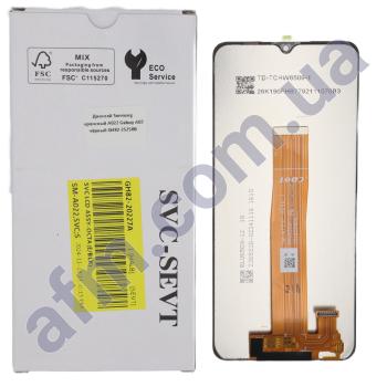 Дисплей Samsung сервісний A022 Galaxy A02 чорний GH82-25250B
