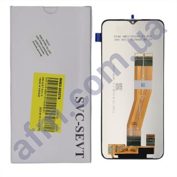 Дисплей Samsung сервісний A037F A03S/ A025F Galaxy A02S (161*72) чорний GH82-20227A