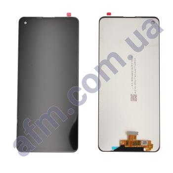 Дисплей Samsung сервісний A217 A21s 2020 чорний GH82-22988A