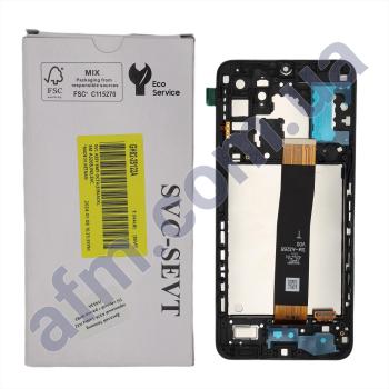 Дисплей Samsung сервісний A326 Galaxy A32 5G чорний + рамка GH82-25453A