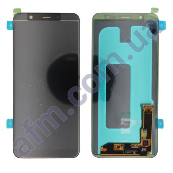 Дисплей Samsung сервісний A605 Galaxy A6 Plus 2018 чорний GH97-21878A