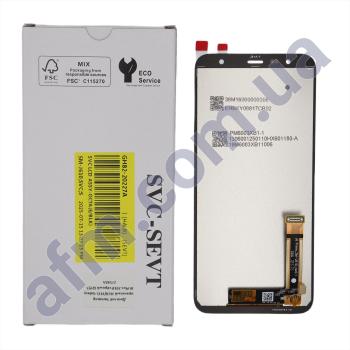 Дисплей Samsung сервісний J610/ J415 Galaxy J6 Plus 2018 чорний GH97-22582A