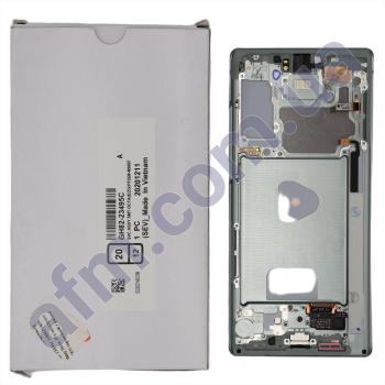 Дисплей Samsung сервисный N980/ N981 Galaxy Note 20 GREEN + рамка GH82-23495C
