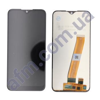 Дисплей Samsung A015M Galaxy A01 (широкий коннектор) чорний