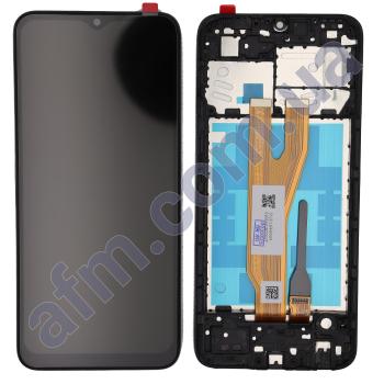 Дисплей Samsung A032F Galaxy A03 Core чорний + рамка