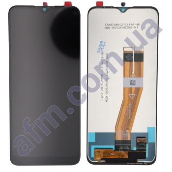 Дисплей Samsung A037G Galaxy A03s (жёлтый шлейф) (163*72) чорний