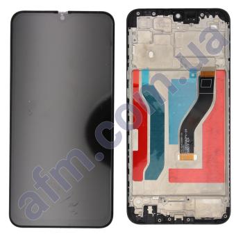 Дисплей Samsung A107F Galaxy A10s чорний + рамка