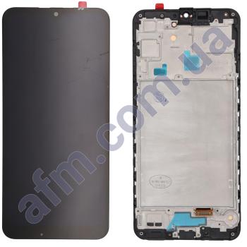 Дисплей Samsung A166 Galaxy A16 5G OLED (Small LCD) чорний + рамка