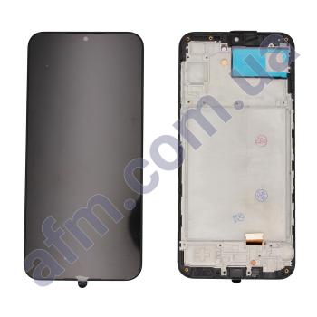 Дисплей Samsung A245F Galaxy A24 4G OLED (Small LCD) чёрный + рамка