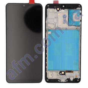 Дисплей Samsung A315F Galaxy A31 TFT INCELL чёрный + рамка (без Touch ID)