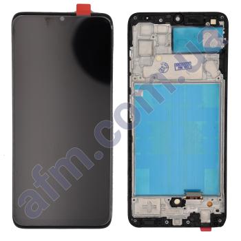 Дисплей Samsung A325F Galaxy A32 INCELL чёрный + рамка