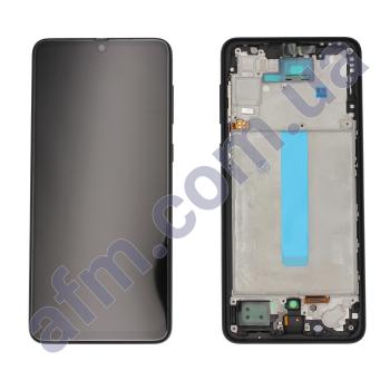 Дисплей Samsung A336B Galaxy A33 5G TFT чёрный + рамка