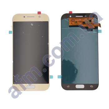 Дисплей Samsung A520F Galaxy A5 2017 OLED (Small LCD) золотий