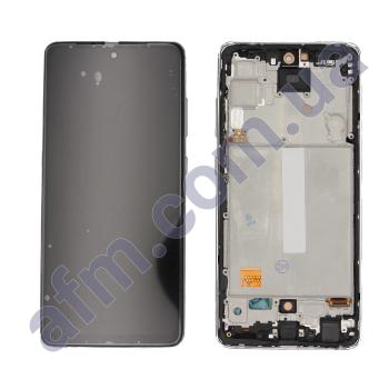 Дисплей Samsung A528 Galaxy A52s INCELL чорний + рамка