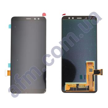 Дисплей Samsung A530F Galaxy A8 2018 OLED чорний