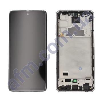 Дисплей Samsung A725F Galaxy A72/ A726B TFT чорний + рамка