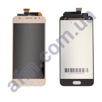Дисплей Samsung G570 Galaxy J5 Prime 2016 золотий