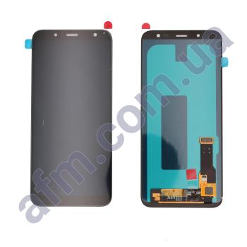Дисплей Samsung J600 Galaxy J6 2018 OLED (Small LCD) чёрный