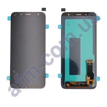 Дисплей Samsung J600 Galaxy J6 2018 OLED чорний