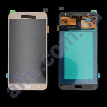 Дисплей Samsung J700H Galaxy J7 2015 OLED золотий